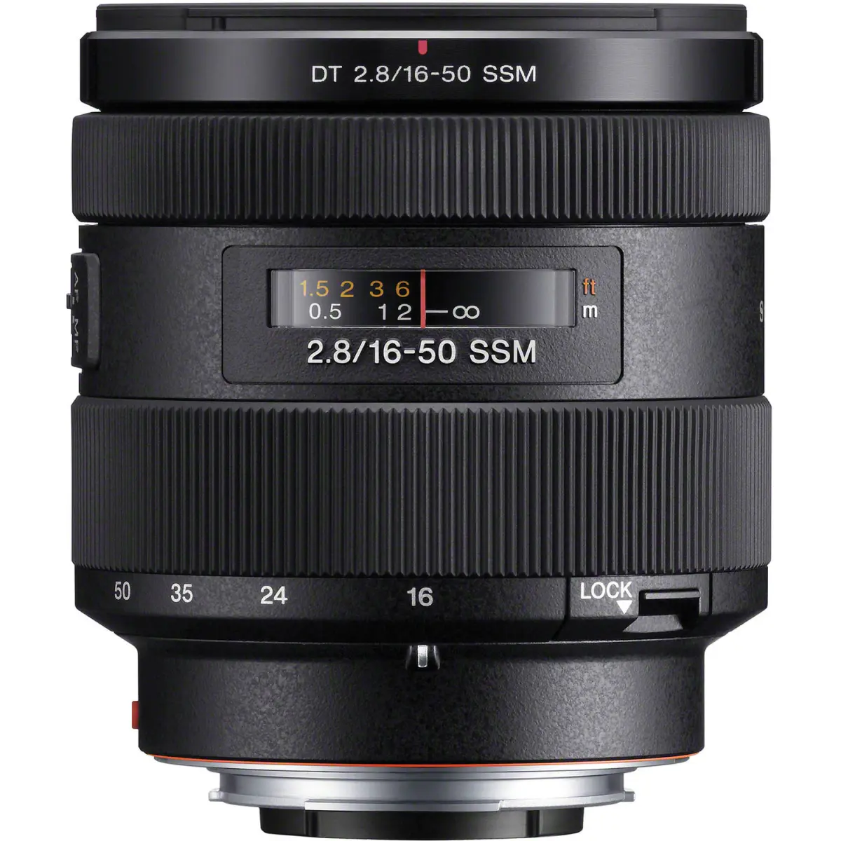 Sony DT 16-50mm f/2.8 SSM Lens alternate view