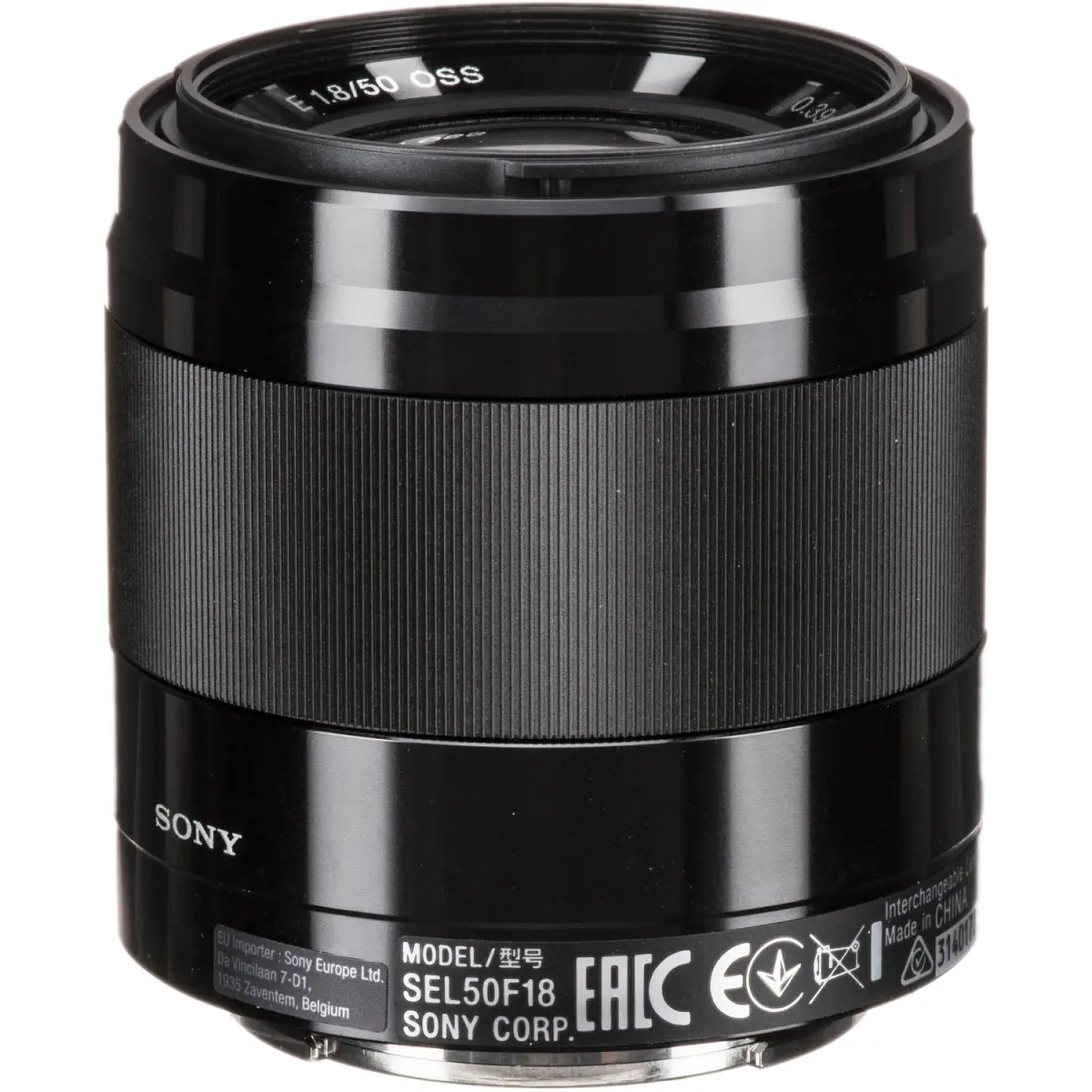 Sony E 50mm f/1.8 OSS Lens alternate view