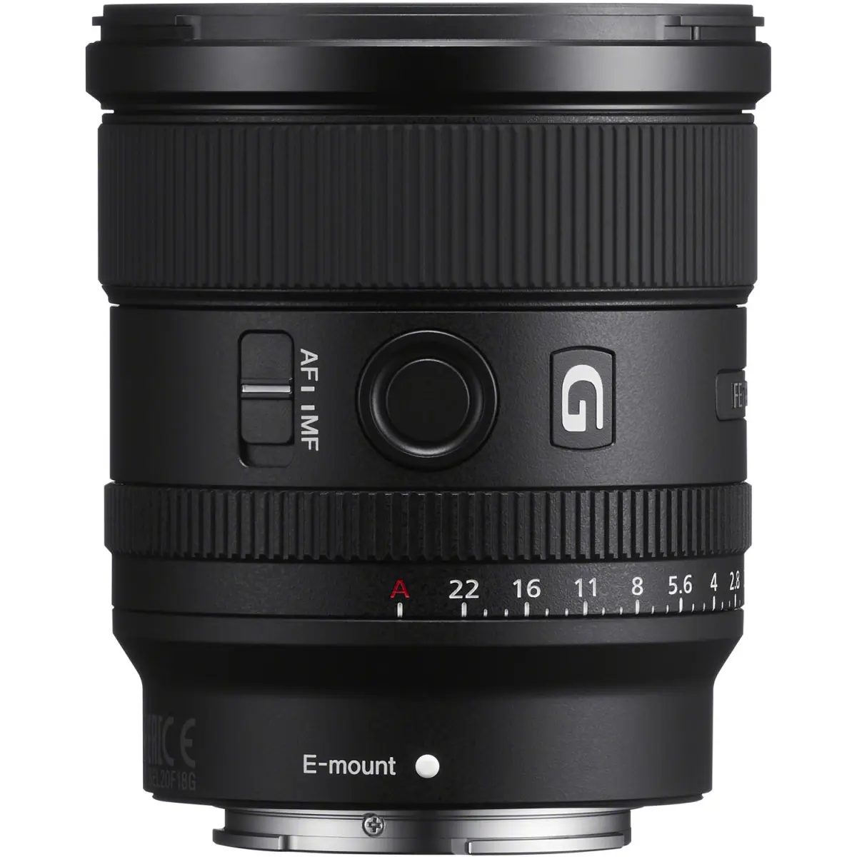 Sony FE 20mm f/1.8 G Lens alternate view