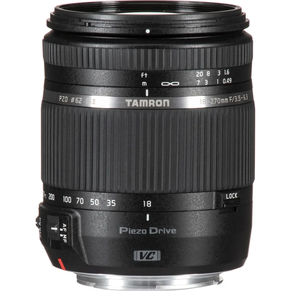 Tamron 18-270mm f/3.5-6.3 Di II VC PZD Lens (Canon EF-S)