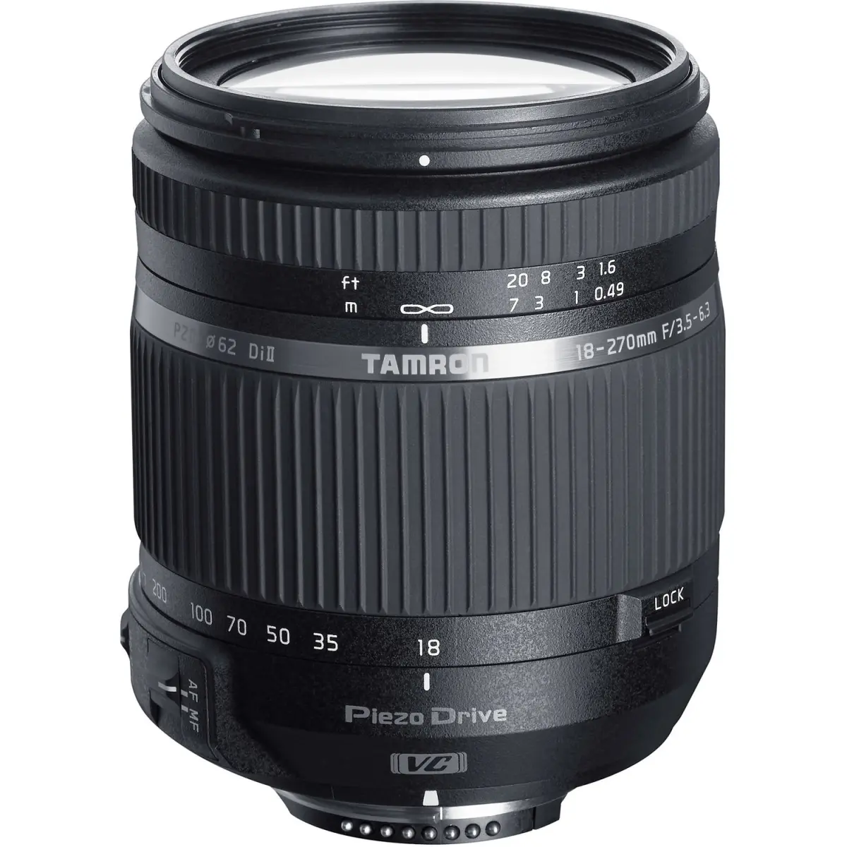 Tamron 18-270mm f/3.5-6.3 Di II VC PZD Lens (Canon EF-S) alternate view