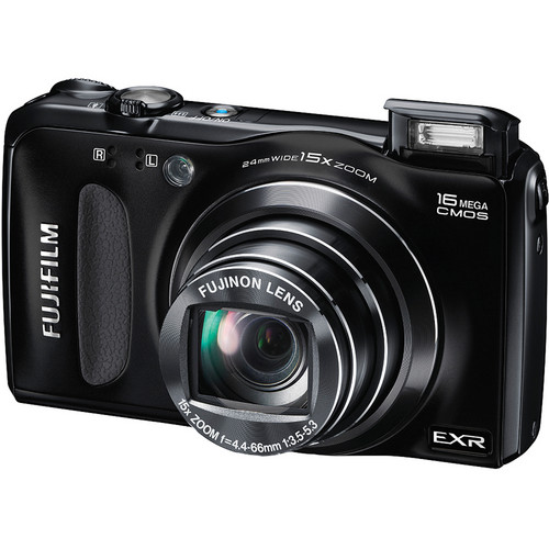 Fujifilm FinePix F660EXR Digital Camera (Black) alternate view