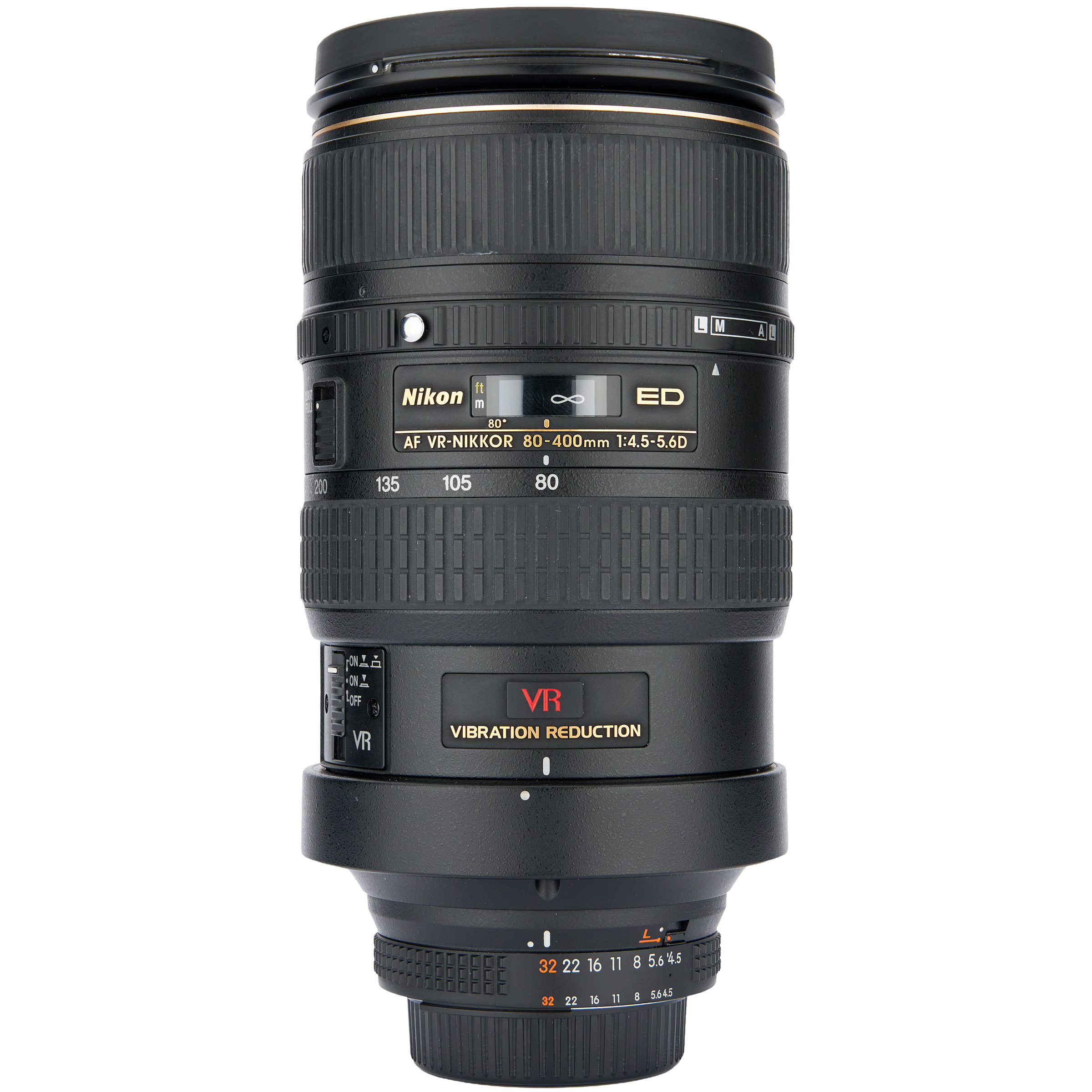 AF VR Zoom-Nikkor 80-400mm f/4.5-5.6D ED Lens