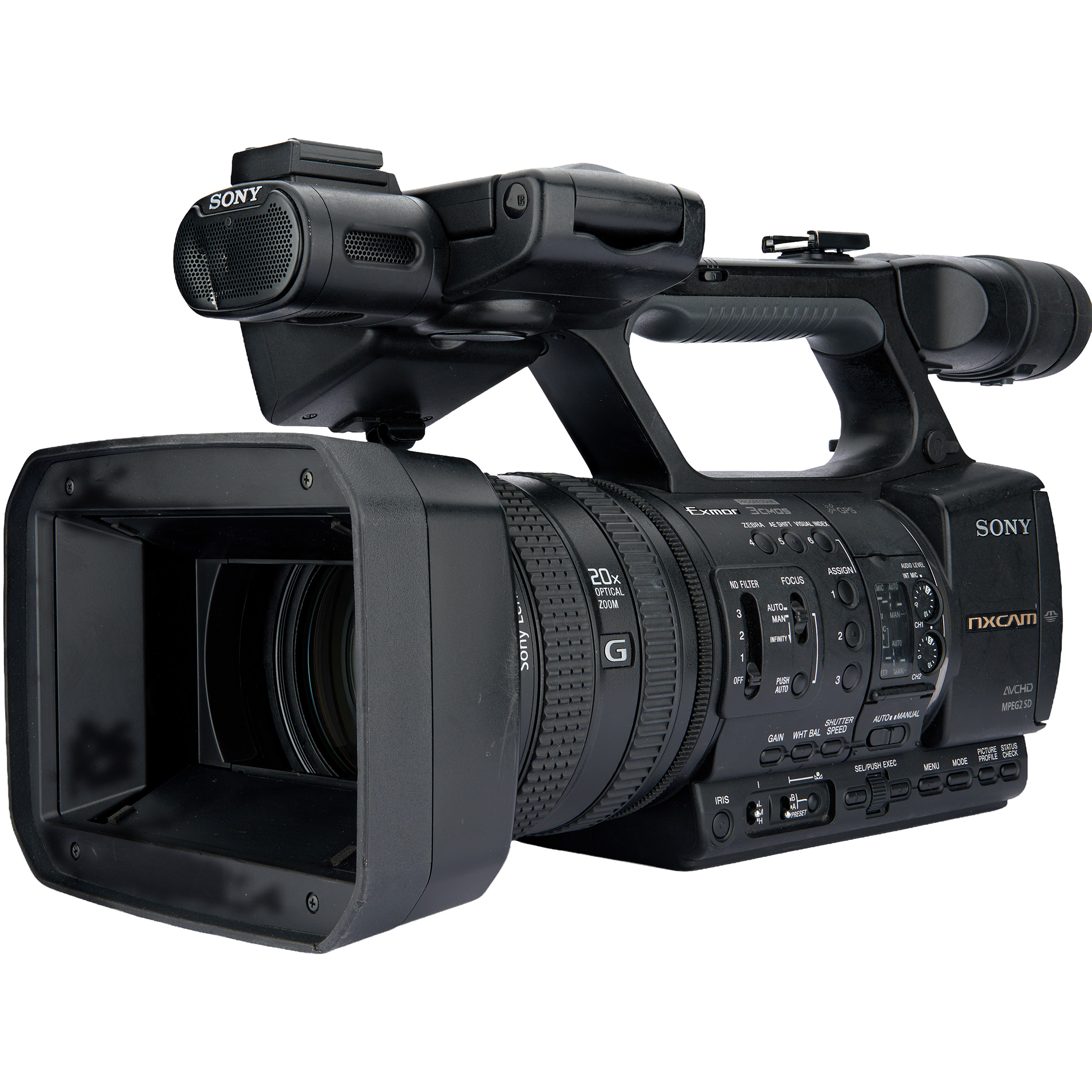 HXR-NX5U NXCAM Professional Camcorder 11