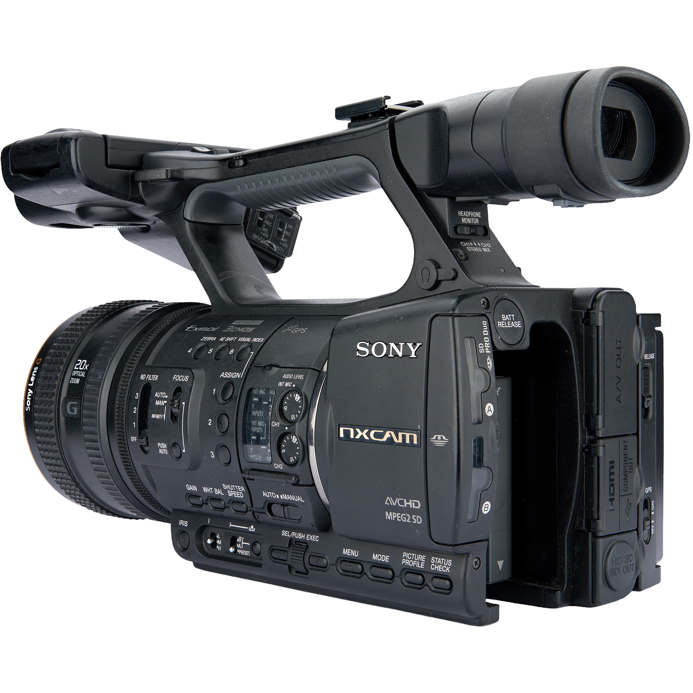 HXR-NX5U NXCAM Professional Camcorder 5