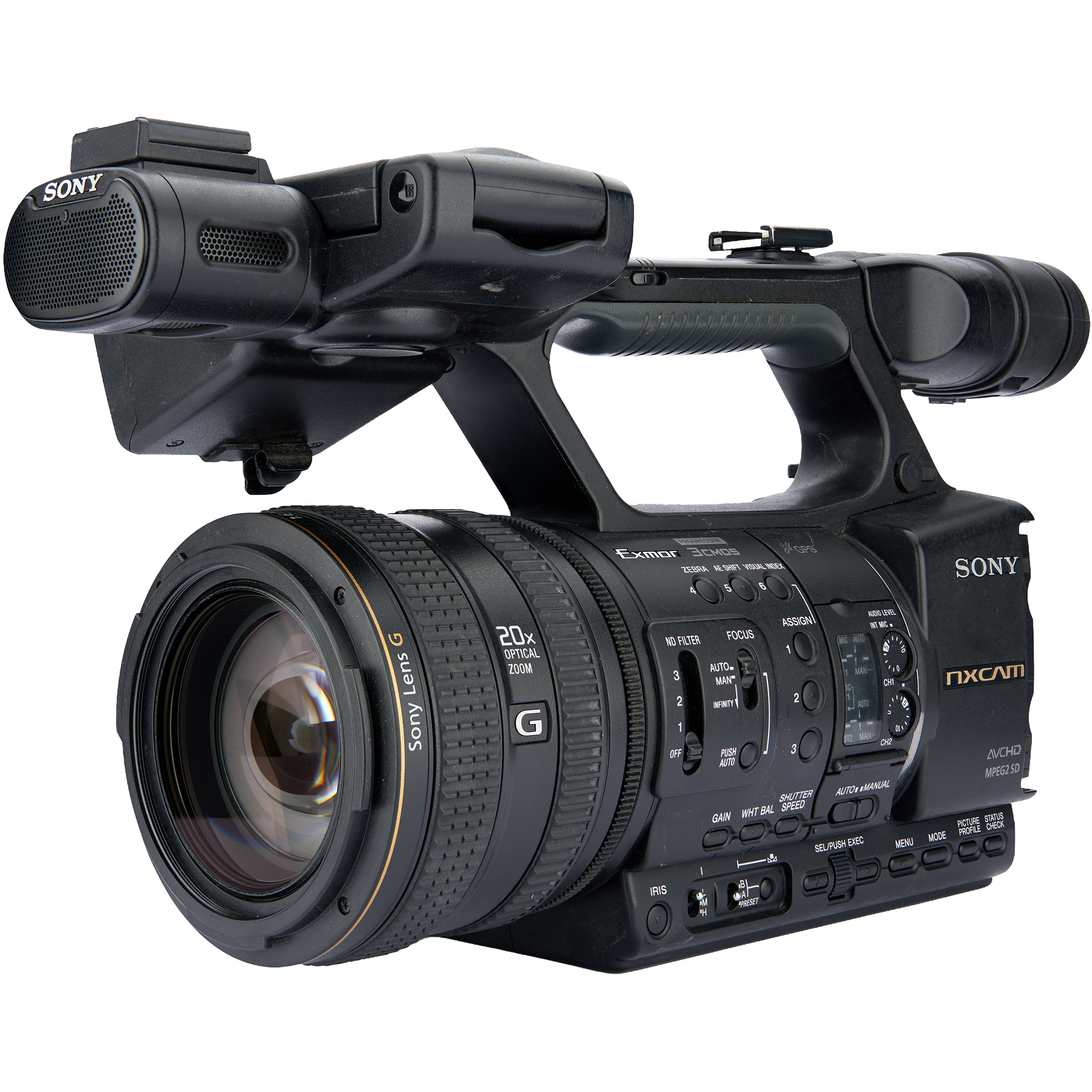 HXR-NX5U NXCAM Professional Camcorder