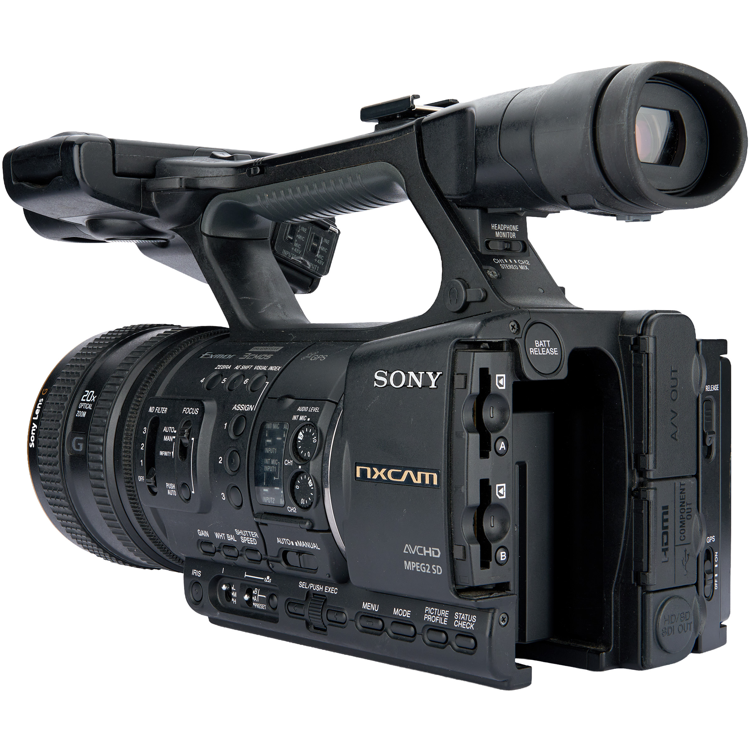 HXR-NX5U NXCAM Professional Camcorder 5