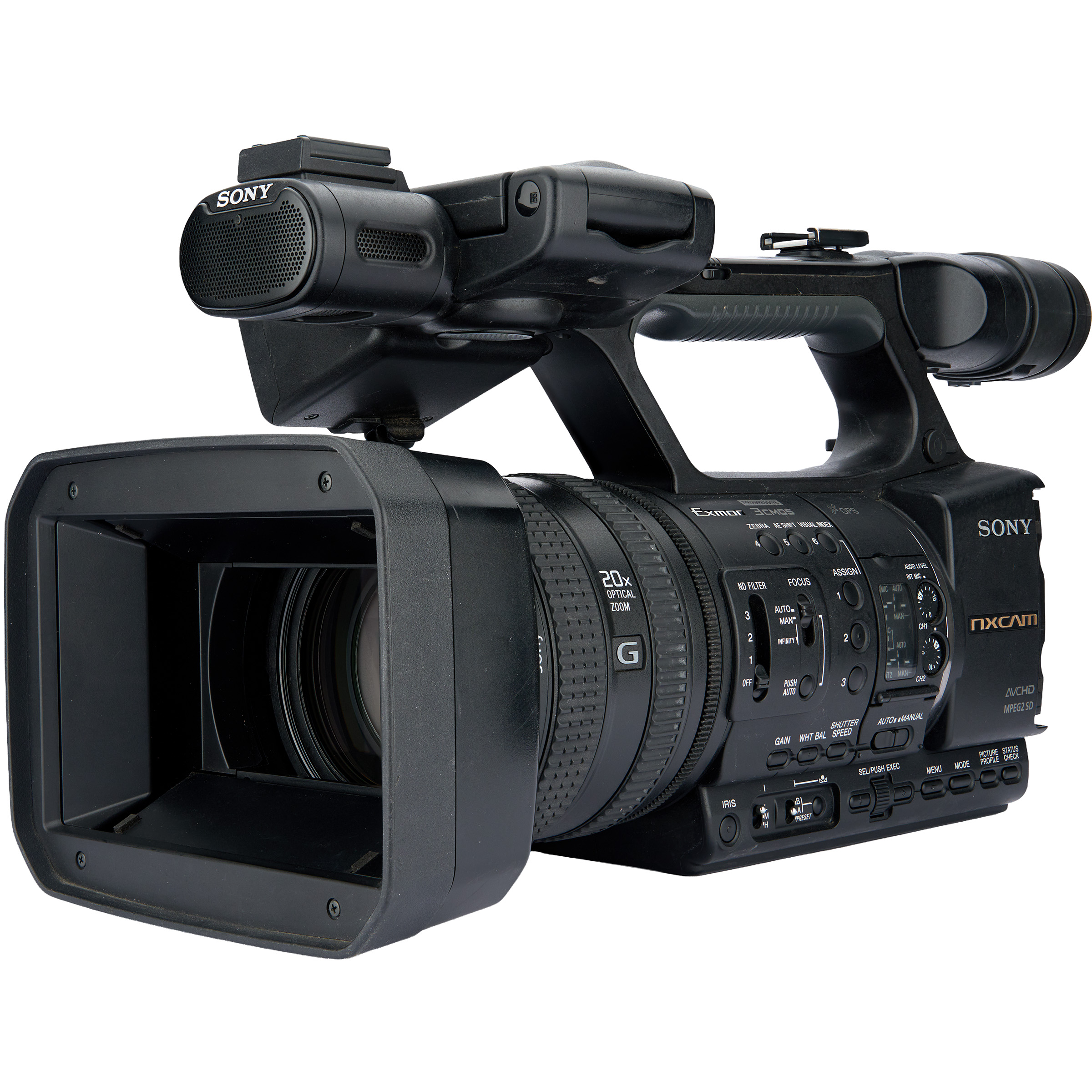 HXR-NX5U NXCAM Professional Camcorder 9