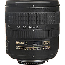 Nikon AF-S DX 18-70mm f/3.5-4.5G ED-IF Lens
