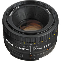 Nikon AF Nikkor 50mm f/1.8D Lens