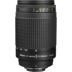 Nikon AF Nikkor 70-300mm f/4-5.6G Lens - alternate view