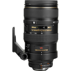 Nikon AF VR Zoom-Nikkor 80-400mm f/4.5-5.6D ED Lens - alternate view