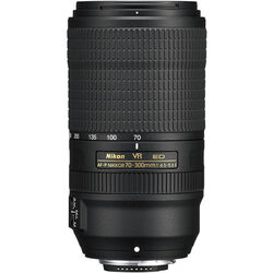 Nikon AF-P NIKKOR 70-300mm f/4.5-5.6E ED VR Lens - alternate view