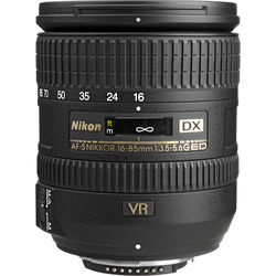 Nikon AF-S DX Nikkor 16-85mm f/3.5-5.6G ED VR Lens - alternate view