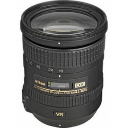Nikon AF-S DX Nikkor 18-200mm f/3.5-5.6G IF-ED VR II Lens
