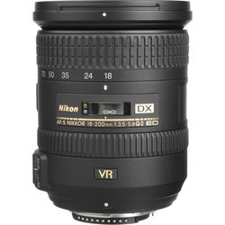 Nikon AF-S DX Nikkor 18-200mm f/3.5-5.6G IF-ED VR II Lens - alternate view