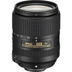 Nikon AF-S DX Nikkor 18-300mm f/3.5-6.3G ED VR Lens