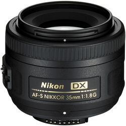 Nikon AF-S DX Nikkor 35mm f/1.8G Lens