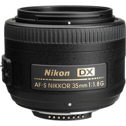 Nikon AF-S DX Nikkor 35mm f/1.8G Lens - alternate view