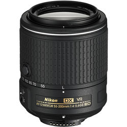 Nikon AF-S DX Nikkor 55-200mm f/4-5.6G ED VR II Lens