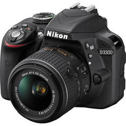 Nikon D3300 DSLR Camera - alternate view