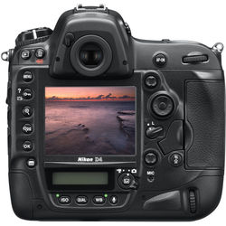 Nikon D4 DSLR Camera - alternate view