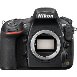 Nikon D810 DSLR Camera - alternate view