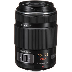 Panasonic Lumix G X Vario PZ 45-175mm f/4-5.6 ASPH. Power O.I.S. Lens