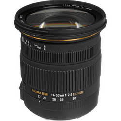 Sigma 17-50mm f/2.8 EX DC OS HSM Lens (Canon EF-S)