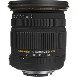 Sigma 17-50mm f/2.8 EX DC OS HSM Lens (Nikon F) - alternate view