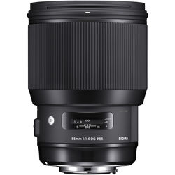 Sigma 85mm f/1.4 DG HSM Art Lens (Canon EF) - alternate view