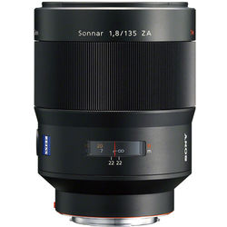 Sony Sonnar T* 135mm f/1.8 ZA Lens - alternate view