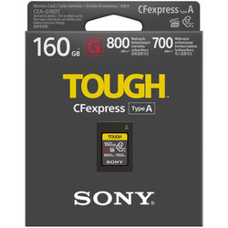Sony 160GB 800MB/s Tough Type A CFexpress Card - alternate view