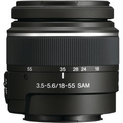 Sony DT 18-55mm f/3.5-5.6 SAM Lens - alternate view