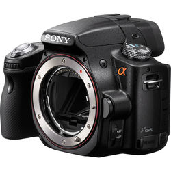 Sony Alpha SLT-A55 DSLR Camera - alternate view