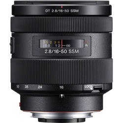 Sony DT 16-50mm f/2.8 SSM Lens - alternate view