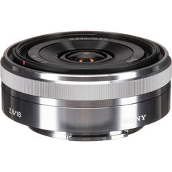 Sony E 16mm f/2.8 Lens - alternate view