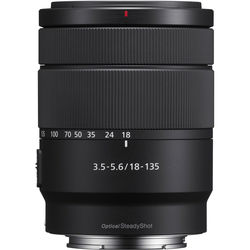 Sony E 18-135mm f/3.5-5.6 OSS Lens - alternate view