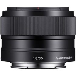 Sony E 35mm f/1.8 OSS Lens - alternate view