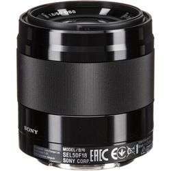 Sony E 50mm f/1.8 OSS Lens - alternate view