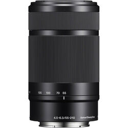 Sony E 55-210mm f/4.5-6.3 OSS Lens - alternate view