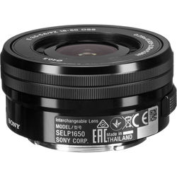 Sony E PZ 16-50mm f/3.5-5.6 OSS Lens - alternate view