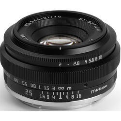 TTArtisan 25mm f/2 Lens (Sony E) - alternate view